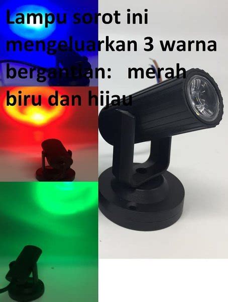 Jual Lampu Sorot Mini Led Rgb Di Lapak Olivianne Melody Bukalapak