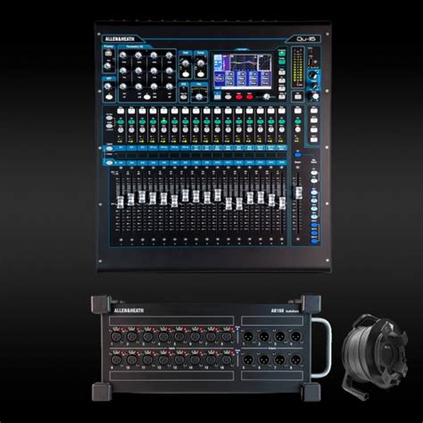 Allen & Heath QU-16 Digital Audio Mixer - JP Light & Sound Hire