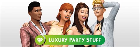 The Sims 4 Luxury Party Stuff Now Available Beyondsims