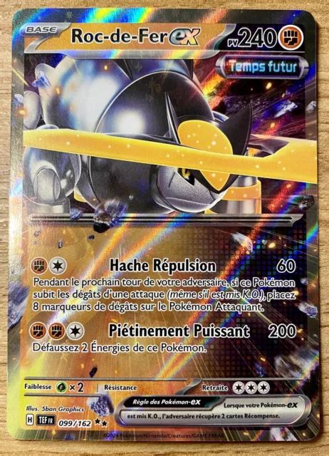 Roc De Fer Ex Ev Forces Temporelles Carte Pok Mon