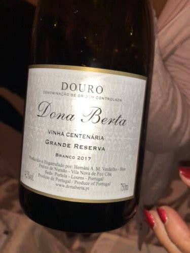 Dona Berta Vinha Centen Ria Grande Reserva Branco Vivino Us