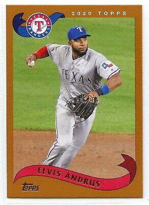 Topps Archives Baseball Elvis Andrus Texas Rangers Ebay