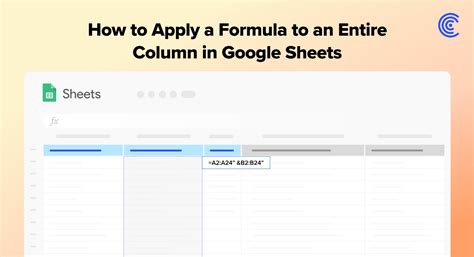 Apply Formula To Entire Column In Google Sheets Quick Guide