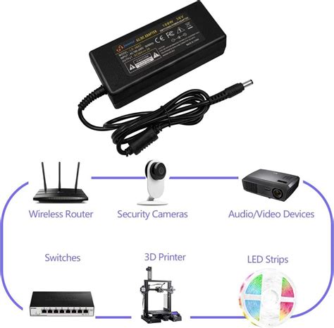 [b2944] Njuone Ac To Dc Power Converter 36v 3a Ac Adapter 100 240v 50