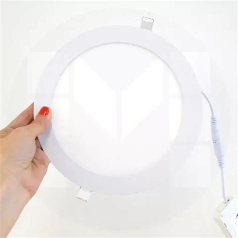 Panel Circular Embutir Led W Luz Fria O Calida Sica En Venta En