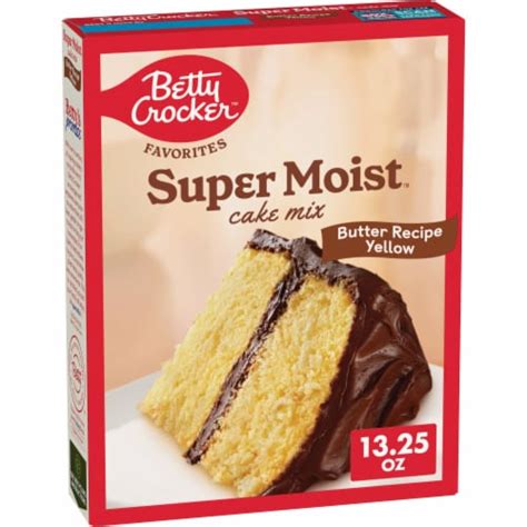 Betty Crocker Favorites Super Moist Butter Recipe Yellow Cake Mix 13