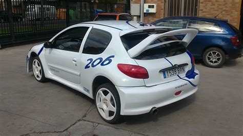 VINYL RACERS Rotulacion Peugeot 206 WRC