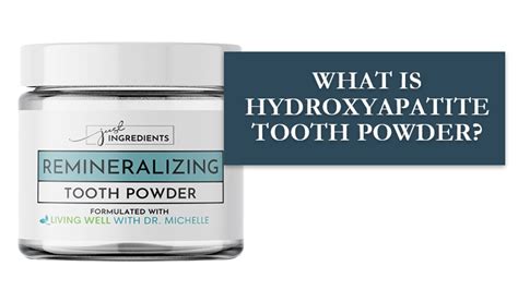 What Is Hydroxyapatite Tooth Powder