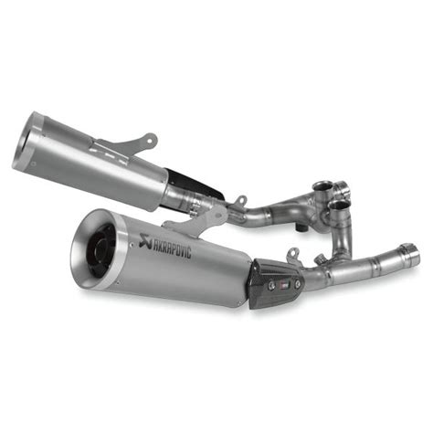 Muffler Akrapovic Titane Yamaha V MAX 1700 2009 2016 In Stock ICasque