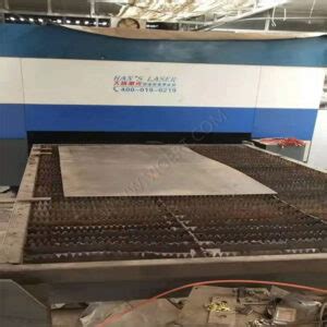 Used BYSTRONIC Fiber Laser Machine 1000W DNE 1530 With Double Working