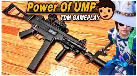 Power Of UMP UMP TDM TDM Gameplay My Brother Challenge Me PUBG