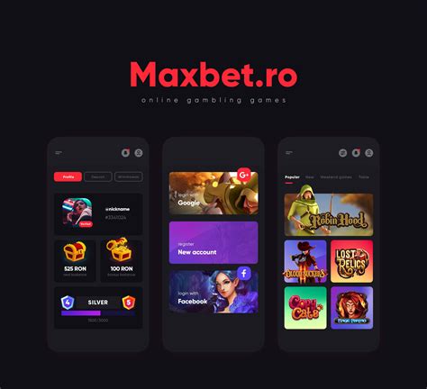 Maxbet.ro - Online gambling games :: Behance