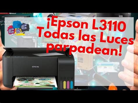 Reset Almohadillas De Tinta Epson L3110 Reset Impresoras