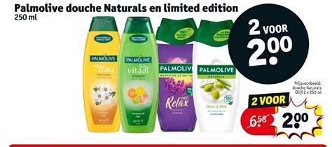 Palmolive Douche Naturals En Limited Edition Ml Aanbieding Bij Kruidvat