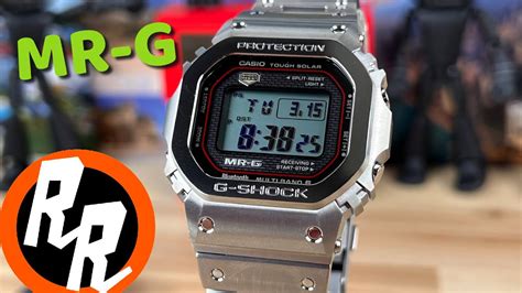 Casio G Shock Mrg B D Jr Mrg B D Solar Bar Watch