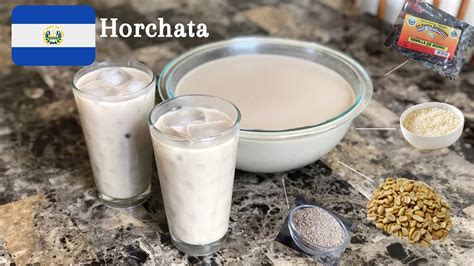 HORCHATA DE MORRO TIPICA SALVADORENA QUE DELICIA RECETA ORIGINAL