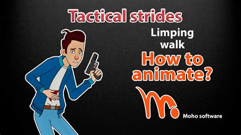 Tactical Strides Limping Walk Animate In MOHO YouTube