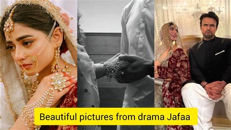 Beautiful Pictures From Drama Jafaa Jafaa Drama BTS Sehar Khan Usman