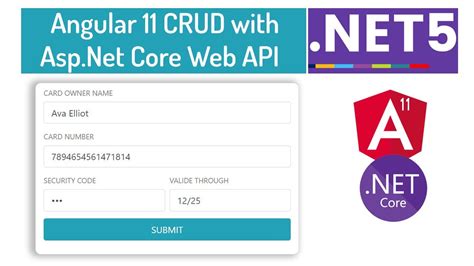 Aspnet Core Web Api Crud With Angular 11