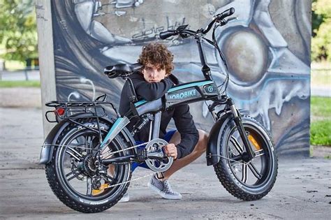 Składany rower elektryczny fatbike Jobobike Eddy 14 4 Ah