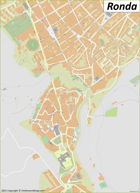 Ronda Map | Spain | Detailed Maps of Ronda