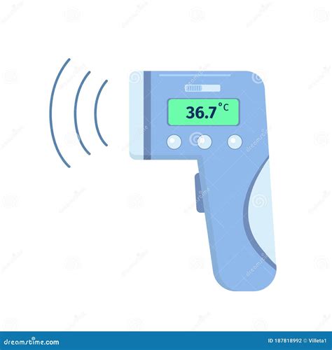 Contactless Infrared Thermometer For Scanning Body Temperature Medical