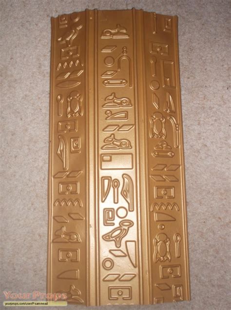 Stargate SG-1 Goa'uld Glyph Panel original set dressing