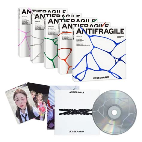 LE SSERAFIM 2nd Mini Album ANTIFRAGILE COMPACT Ver Random