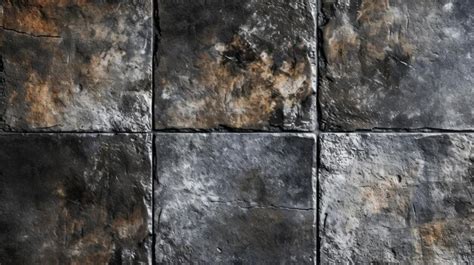 Premium Photo Seamless Dark Rustic Concrete