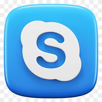 Logotipo 3d Do Skype Png PNGWing