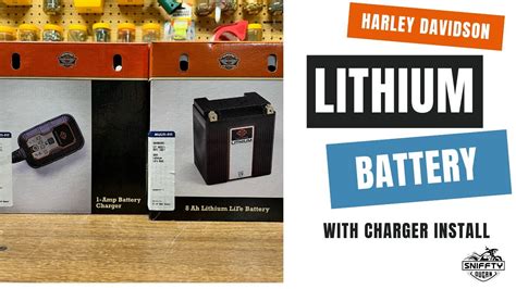 New Harley Davidson Lithium Battery And Battery Tender Installation