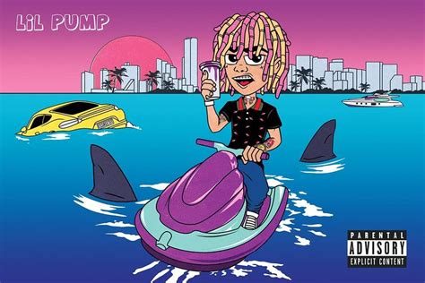 Lil Pump Seadoo Hip Hop Poster 24 X 36 Inches Imaginus Posters