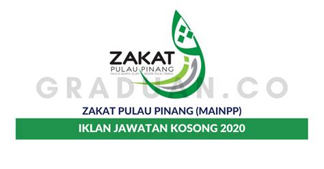 Permohonan Jawatan Kosong Zakat Pulau Pinang (MAINPP) • Portal Kerja ...