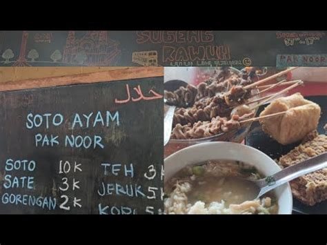 Review Soto Semarang PAK NOOR Dimasak Pakai Kayu Bakar Perumahan