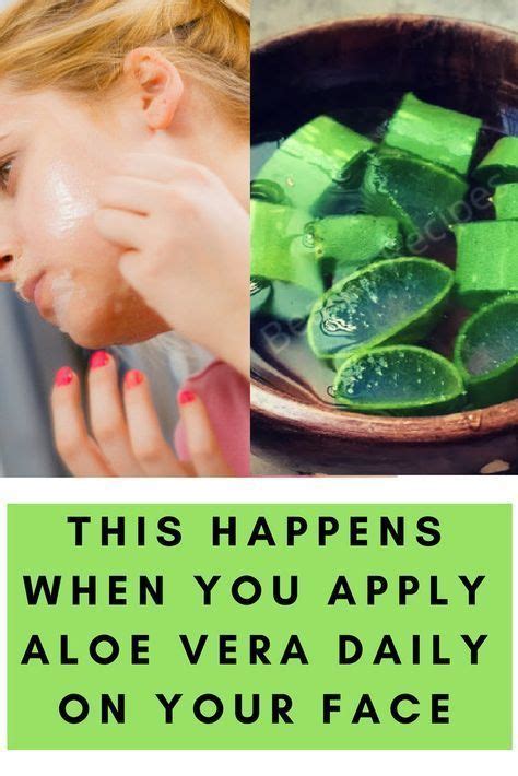 Aloe Vera Has Many Benefits For Your Skin When You Use It On Daily