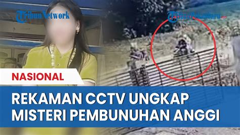 Detik Detik CCTV Pelaku Pembunuh Anggi Siswi SMK Di Mesuji Lampung