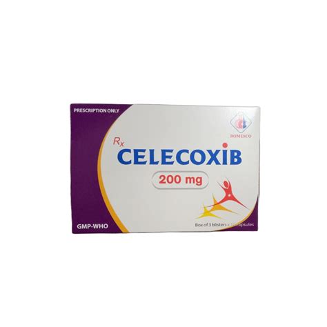 Celecoxib 200mg Hộp 3 Vỉ X 10 Viên Nang Domesco Giá Thuốc Hapu