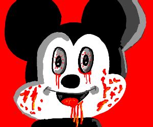 Micky Mouse Blood - Creepypasta Avi Suicidemouse | Karprisdaz