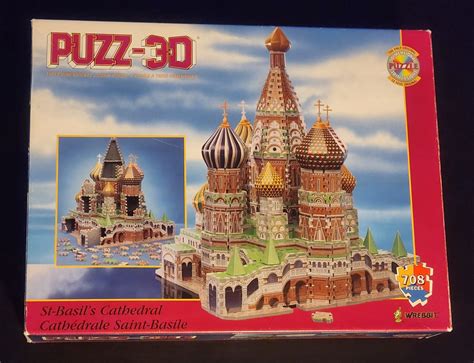 Puzz3D Puzz 3D St Basil S Cathedral Jigsaw Puzzle 708 Pieces P3D 809