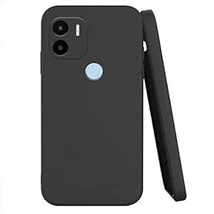 Knotyy Ultra Soft Rubberised Back Cover For Poco C51 Inner Velvet