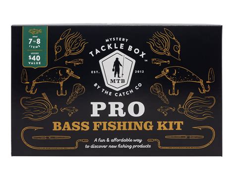 Mystery Tackle Box Pro Bass Fishing Kit Walmart