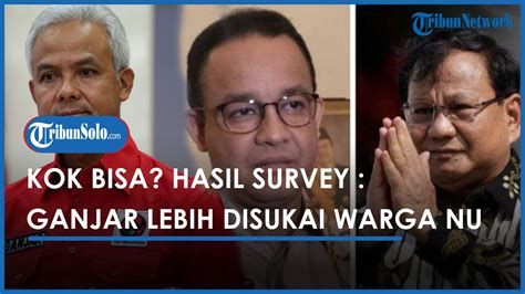 Hasil Survei Smrc Ganjar Paling Disukai Warga Nu Jatim Dinilai Miliki