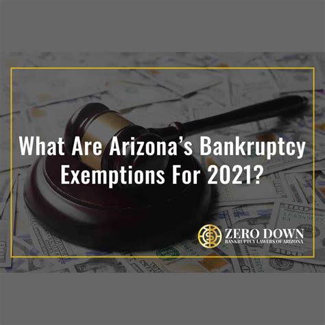 What Are Arizonas Bankruptcy Exemptions For