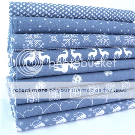 Christmas Fabric Bundles 100 Cotton Scandi Nordic Retro Bundle Fat