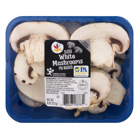 Fresh Button Mushroom (White Mushrooms) - Order Online & Save | Stop & Shop