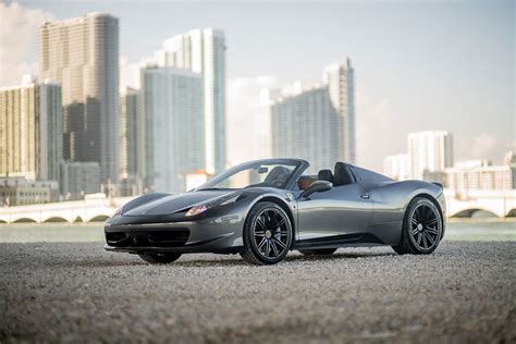 Ferrari 458 Spider Black - Premier Auto Los Angeles