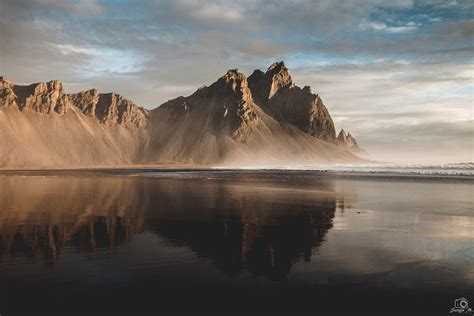 Vestrahorn Stokksnes Visitingiceland Magical Places Waterfall