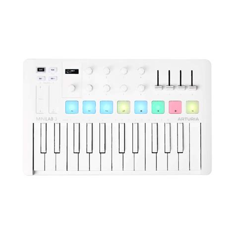 Arturia Minilab Mkiii Midi Mk Alpine White Digilog