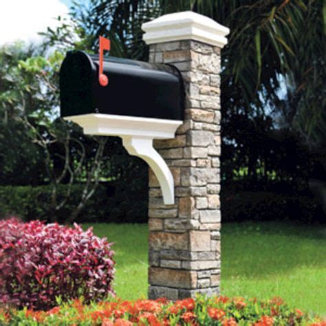 top  stone mailbox ideas  inspiration