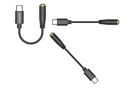 Микрофон COMICA CVM SPX UC 3 5mm TRRS USB C Audio Adapter купить по